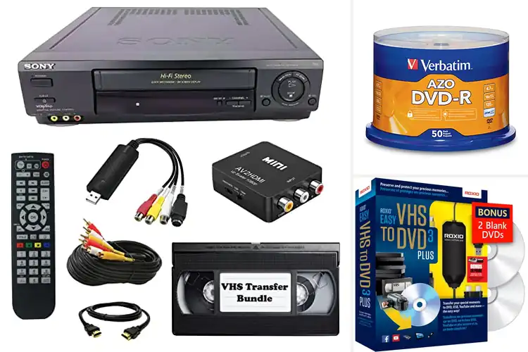 Detailed view of Best VHS To DVD Transfer With Blank Discs