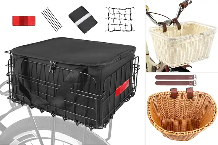 Detailed view of Best Waterproof Bike Baskets: Keep Your Gear Dry & Secure
