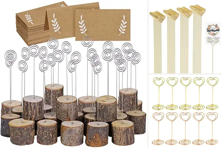 Detailed view of Best Wedding Centerpiece Photo Holders