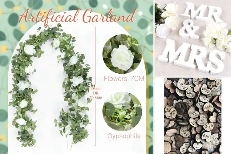 Detailed view of Best Wedding Table Decorations