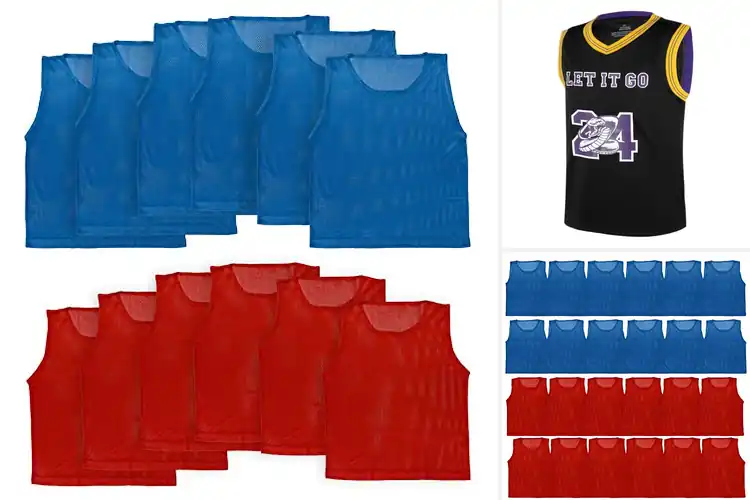 Detailed view of Best Youth Basketball Practice Shirts